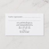 Diamant Bling Terminkarte (Rückseite)