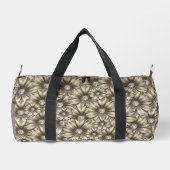 Diamant Blume Edelstein Duffle Bag (Rückseite)