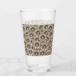 Diamant-Blume-Glas Glas