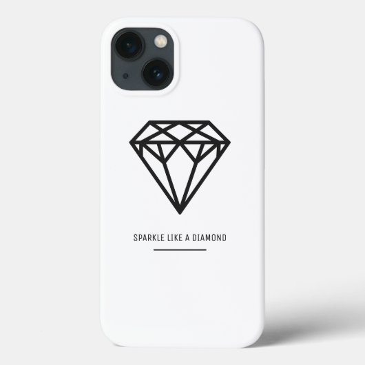 Diamant Case-Mate iPhone Hülle (Rückseite)