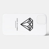 Diamant Case-Mate iPhone Hülle (Rückseite (Horizontal))