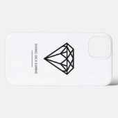 Diamant Case-Mate iPhone Hülle (Rückseite (Horizontal))