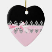 Diamant Delilah Keramik Ornament (Rechts)
