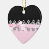 Diamant Delilah Keramik Ornament (Links)