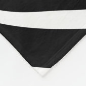 Diamant Delilah Zebra (rot) Fleecedecke (Ecke)