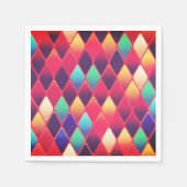 Diamant Design Serviette (Vorderseite)