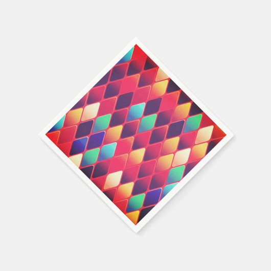 Diamant Design Serviette (Ecke)