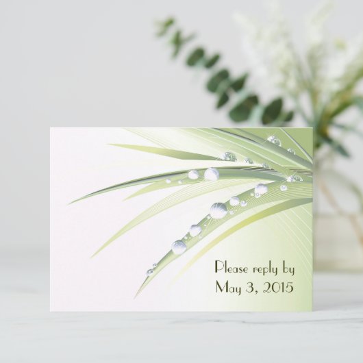 Diamant Dew Drops UAWG Einladung (Stehend Vorderseite)