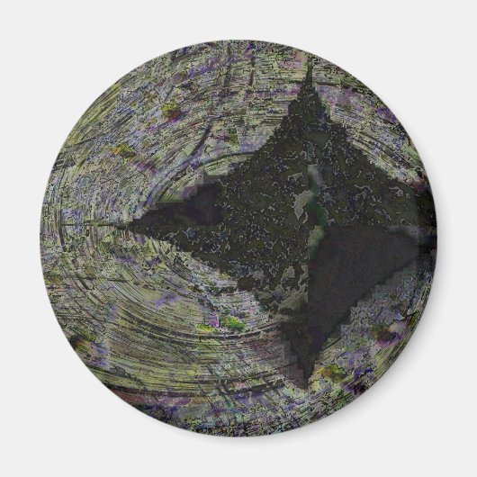 Diamant, digital abstrakt magnet (Vorne)