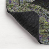 Diamant, digital abstrakt mousepad (Ecke)