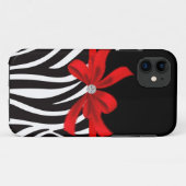 Diamant-Diva (rot) Case-Mate iPhone Hülle (Rückseite (Horizontal))