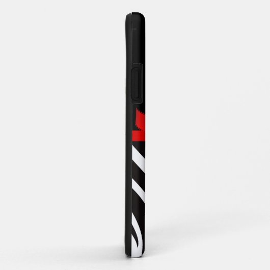 Diamant-Diva (rot) Case-Mate iPhone Hülle (Hinten/Rechts)