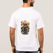 Diamant-Dollar-König T-Shirt (Rückseite)