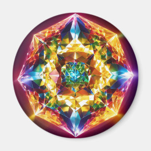 Diamant Elegance: Künstlerische Tasten zur Schöpfu Magnet