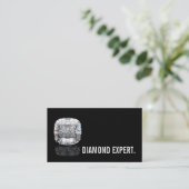 Diamant Expert Schmuck Gold Silber Visitenkarte (Stehend Vorderseite)