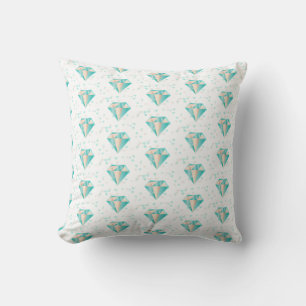 Diamant-Faux-Folie-Muster-Wurfkissen Kissen