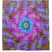 Diamant-Feuervogel 8 Duschvorhang (Vorderseite)