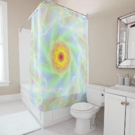 Diamant Fire vogel 7 Duschvorhang