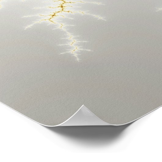 Diamant - Fraktal Poster (Ecke)