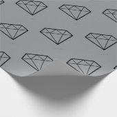 Diamant für immer geschenkpapier (Ecke)