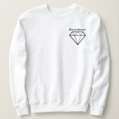 Diamant für immer sweatshirt (Design vorne)