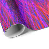 Diamant geformtes Neonmuster Trio Geschenkpapier (Rolleneckpunkt)