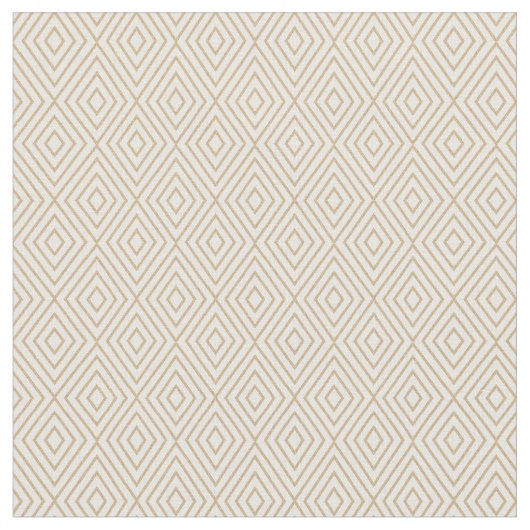 Diamant-gemustertes Gewebe (helles Gold) Stoff (Nahaufnahme)