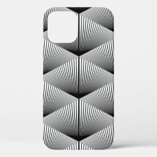 Diamant Geometrie: Vintages Monochrome Case-Mate iPhone Hülle