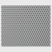 Diamant Geometrie: Vintages Monochrome Geschenkpapier (Flach)