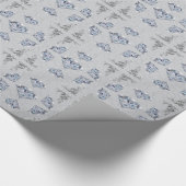 Diamant-Geschenk-Packpapier, irgendein Geschenkpapier (Ecke)