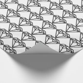 Diamant Geschenkpapier (Ecke)
