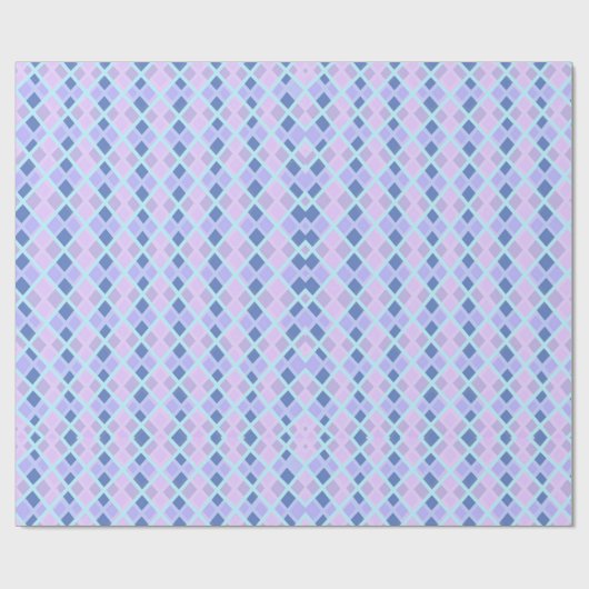 Diamant Geschenkpapier (Flach)