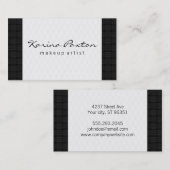 Diamant & Gewebe // Muster Visitenkarte (Vorne/Hinten)