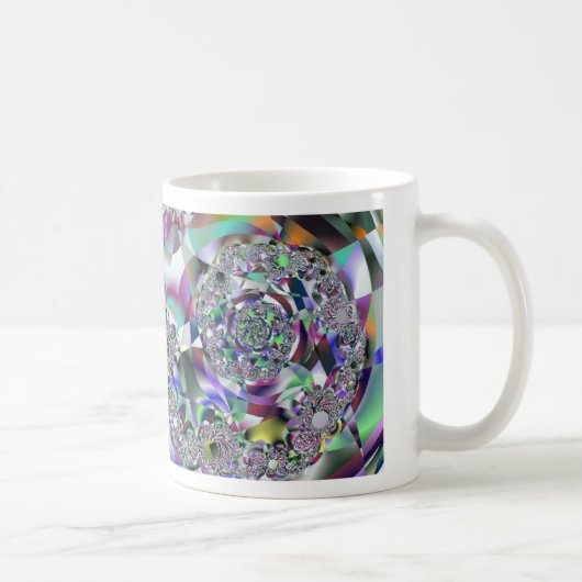 Diamant-gewundene Tasse (Rechts)