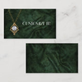 Diamant-GoldBling Gewohnheits-Visitenkarten Visitenkarte (Vorne/Hinten)