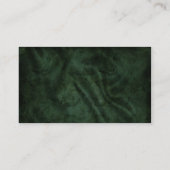 Diamant-GoldBling Gewohnheits-Visitenkarten Visitenkarte (Rückseite)