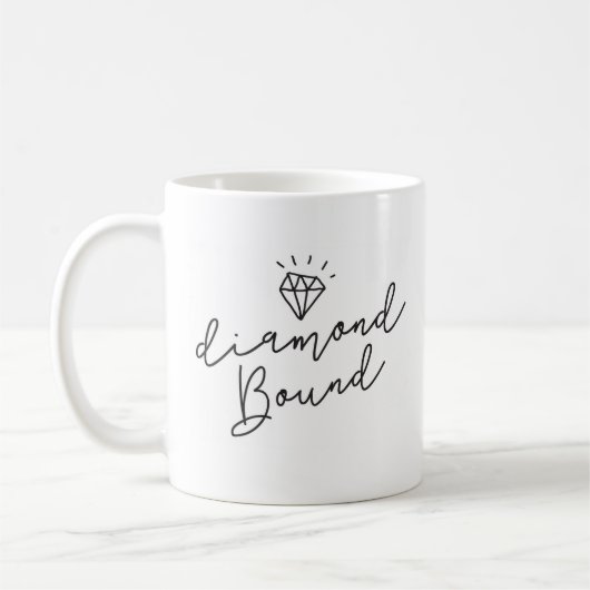 Diamant-Grenze Kaffeetasse (Links)
