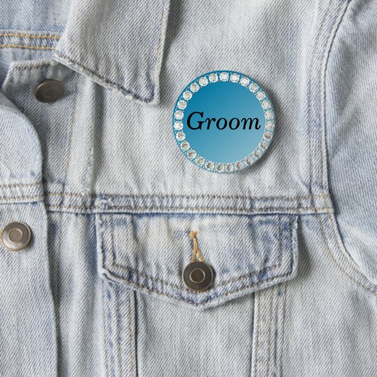 Diamant Groom Button (Beispiel)