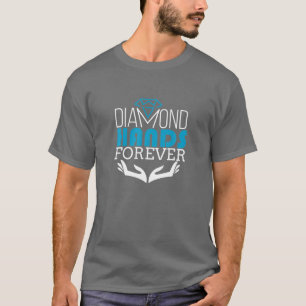 Diamant Hands für ewig Kryptowährung T-Shirt