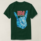 Diamant Hands HOLD GME 1 T-Shirt (Design vorne)