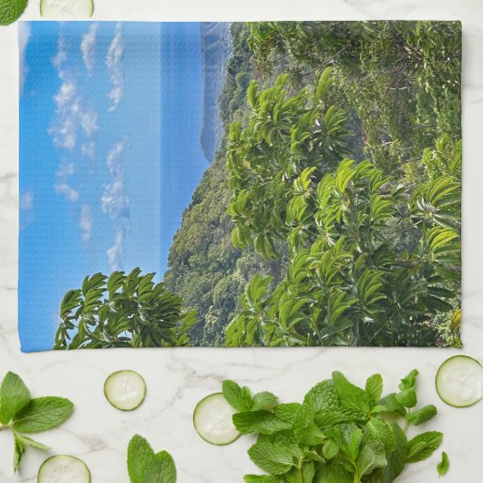 Diamant Head Geschirrtuch (Gefaltet)