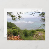 Diamant Head-Look Postkarte (Vorne/Hinten)