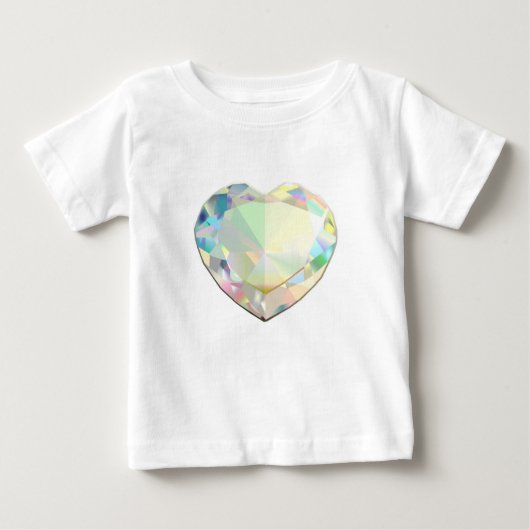 Diamant Heart Inspiration Baby T-shirt (Vorderseite)