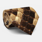 Diamant-hintere Schlangen-Haut Krawatte (Gerollt)