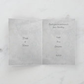 Diamant-Hochzeits-Einladungs-Karte Einladung (Innenseite)