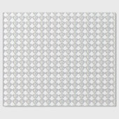 Diamant-Hochzeitstag-Packpapier Geschenkpapier (Flach)