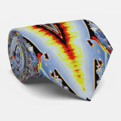 Diamant in Flammen Krawatte (Gerollt)