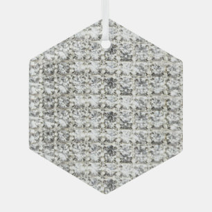 Diamant individuell angepasst ornament aus glas