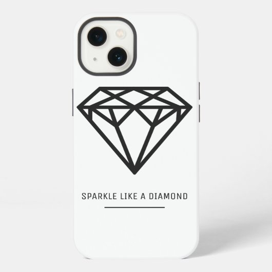 Diamant iPhone Hülle (Rückseite)