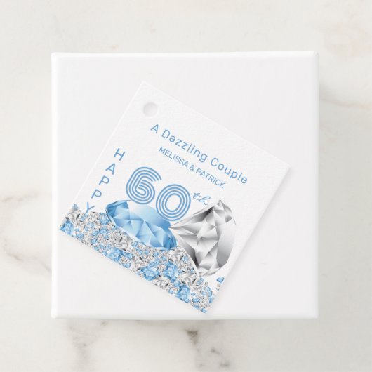 Diamant-Jahrestag Geschenkanhänger (Beispiel)